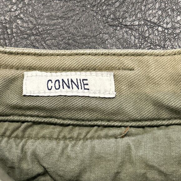 Driftwood Connie Shorts Womens 26 Green Floral Embroidered Pockets - Picture 3 of 12